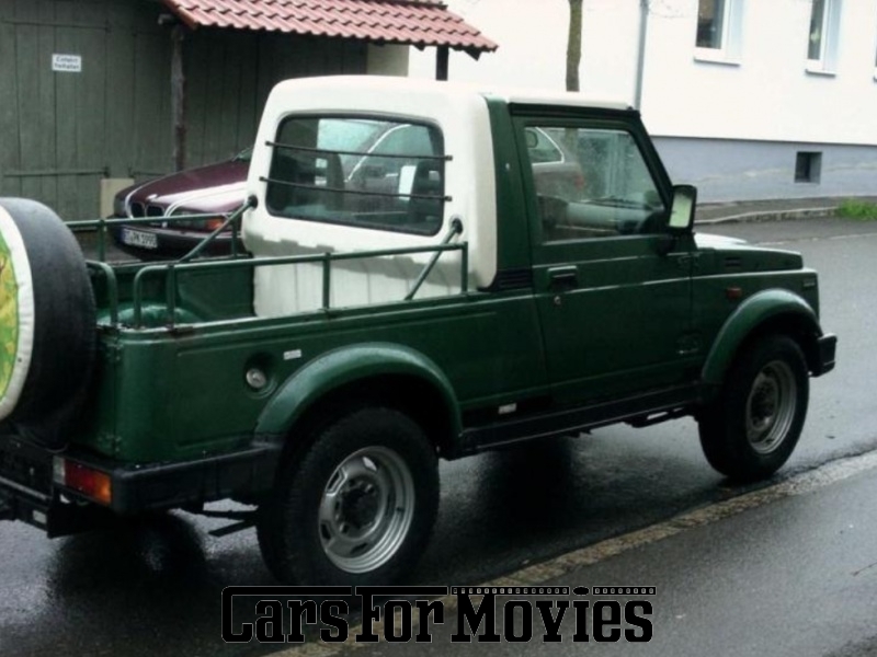 CarsForMovies | Suzuki Samurai Pick-Up Long 1997 Japan Grün Schwarz Zivilfahrzeug Geländewagen Baden-Württemberg 2568 Pritsche 